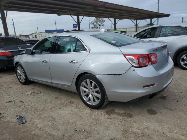 1G11H5SL9EF129384 - 2014 CHEVROLET MALIBU LTZ ვერცხლისფერი ფოტო 2