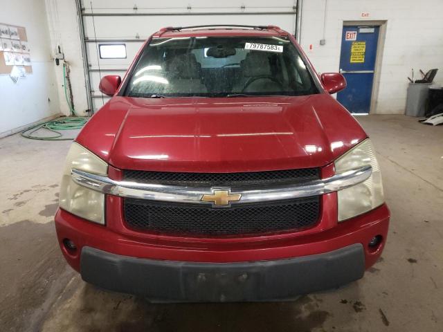 2CNDL63F866069025 - 2006 CHEVROLET EQUINOX LT BURGUNDY photo 5