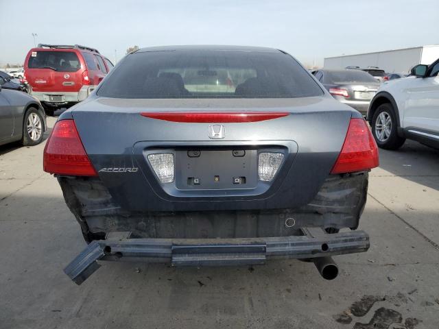 1HGCM56496A186585 - 2006 HONDA ACCORD LX GRAY photo 6