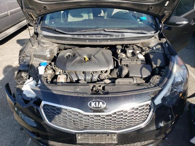 KNAFX4A65F5353617 - 2015 KIA FORTE LX BLACK photo 11