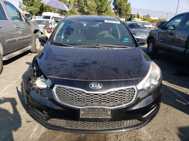 KNAFX4A65F5353617 - 2015 KIA FORTE LX BLACK photo 5