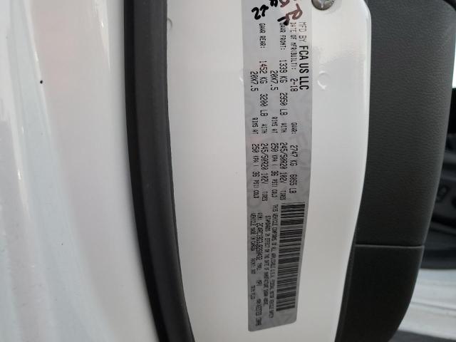 2C4RC1BG3JR260432 - 2018 CHRYSLER PACIFICA TOURING L WHITE photo 13