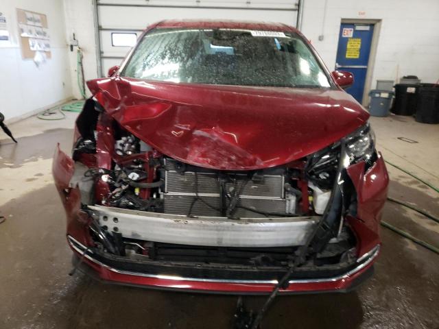 5TDYRKEC5NS103037 - 2022 TOYOTA SIENNA XLE RED photo 5