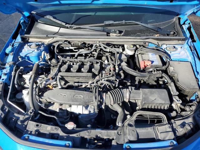 19XFL1H87NE016812 - 2022 HONDA CIVIC SPORT TOURING BLUE photo 11