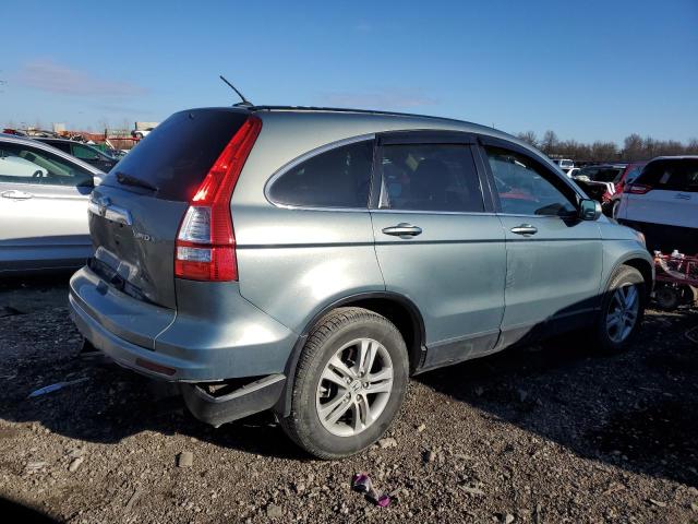 JHLRE4H70BC027558 - 2011 HONDA CR-V EXL GRAY photo 3