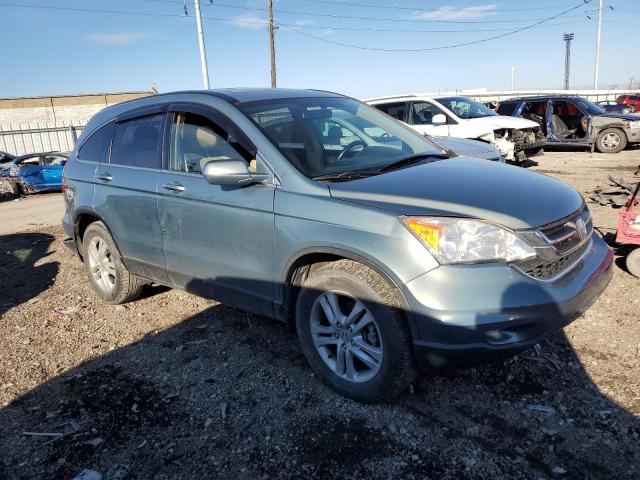 JHLRE4H70BC027558 - 2011 HONDA CR-V EXL GRAY photo 4