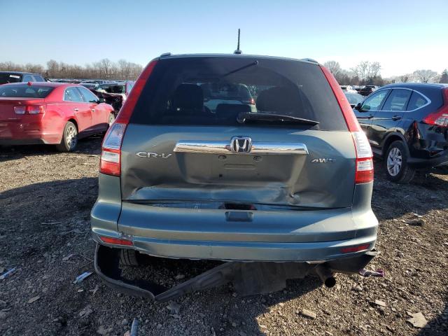 JHLRE4H70BC027558 - 2011 HONDA CR-V EXL GRAY photo 6