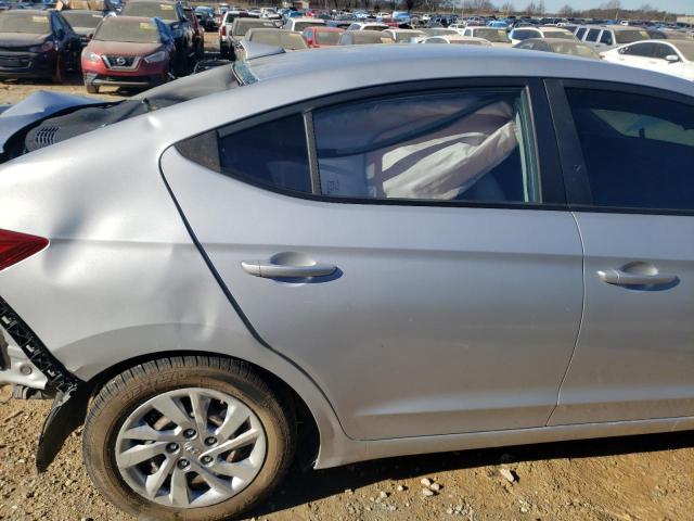 KMHD74LF1HU120961 - 2017 HYUNDAI ELANTRA SE SILVER photo 10