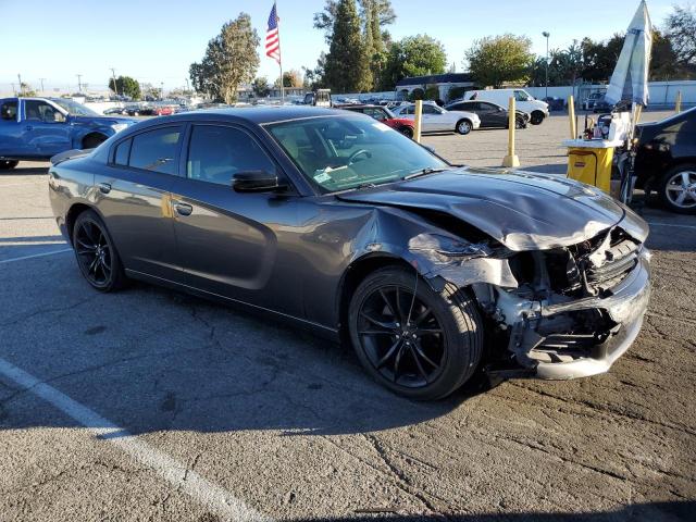 2C3CDXBG3HH537154 - 2017 DODGE CHARGER SE GRAY photo 4