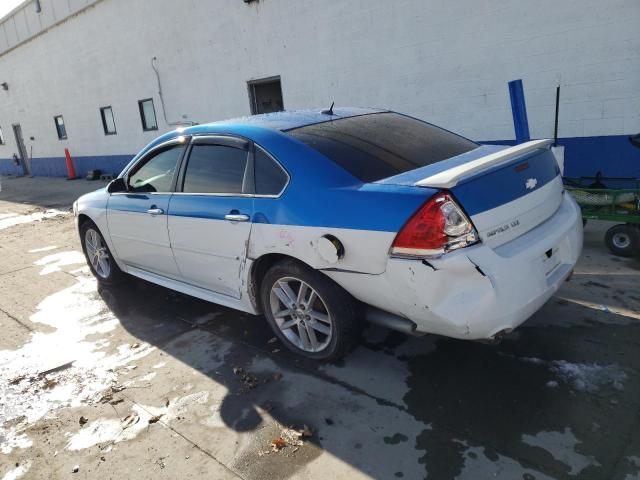 2G1WC5E32F1125444 - 2015 CHEVROLET IMPALA LIM LTZ BLUE photo 2