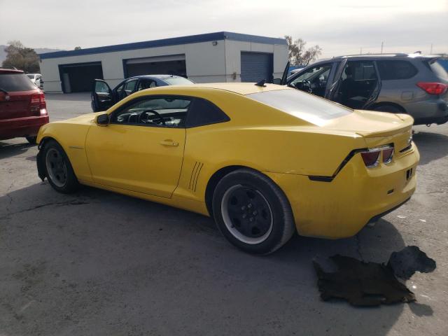 2G1FA1E36C9120212 - 2012 CHEVROLET CAMARO LS YELLOW photo 2