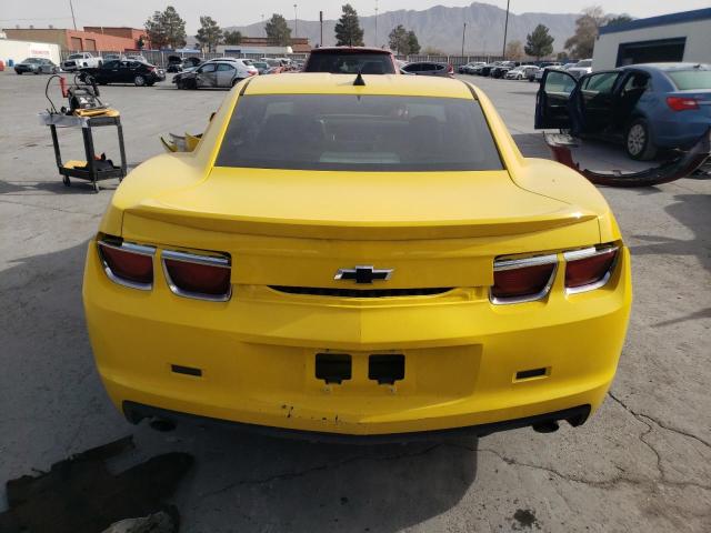 2G1FA1E36C9120212 - 2012 CHEVROLET CAMARO LS YELLOW photo 6