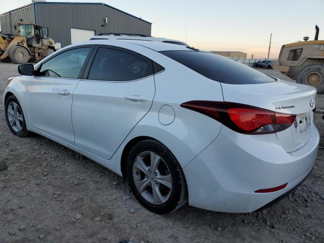 5NPDH4AEXGH763247 - 2016 HYUNDAI ELANTRA SE WHITE photo 2