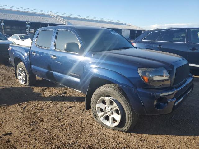 5TEJU62N77Z444474 - 2007 TOYOTA TACOMA DOUBLE CAB PRERUNNER BLUE photo 4