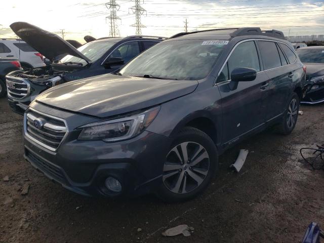 4S4BSANC9K3213442 - 2019 SUBARU OUTBACK 2.5I LIMITED GRAY photo 1