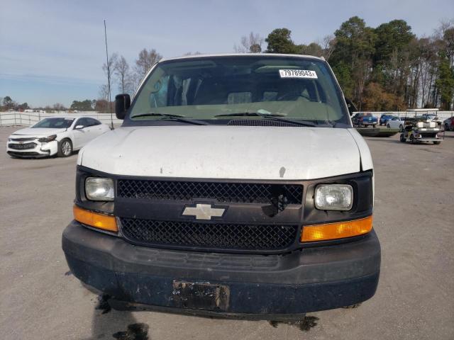 1GCSGAFX2C1168302 - 2012 CHEVROLET EXPRESS G1 WHITE photo 5