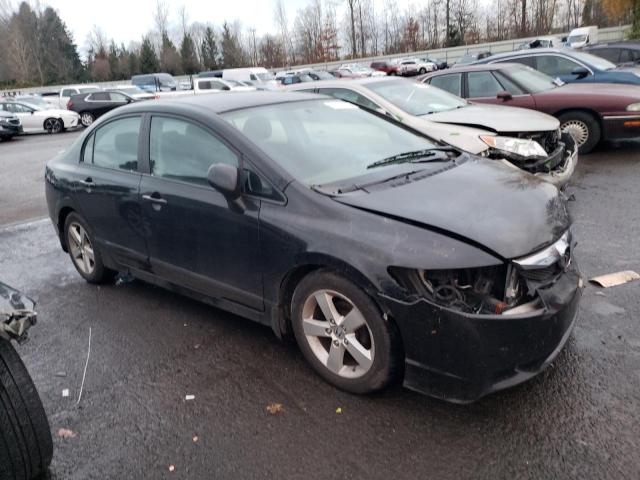 19XFA1F61AE008500 - 2010 HONDA CIVIC LX-S BLACK photo 4