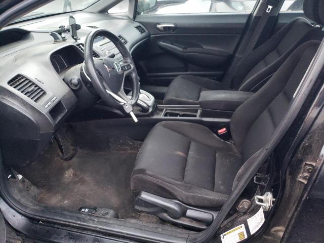 19XFA1F61AE008500 - 2010 HONDA CIVIC LX-S შავი ფოტო 7