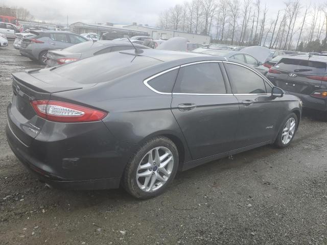 3FA6P0RU7GR315650 - 2016 FORD FUSION TITANIUM HEV GRAY photo 3