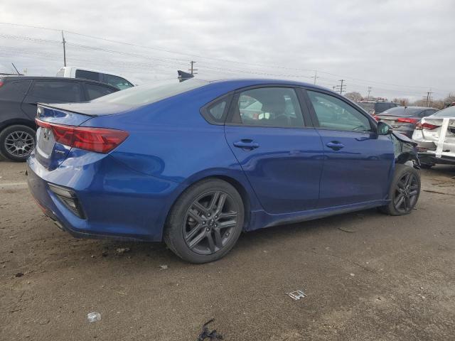 3KPF34AD4LE212163 - 2020 KIA FORTE GT LINE BLUE photo 3