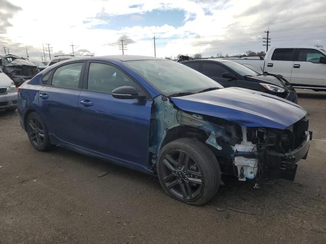 3KPF34AD4LE212163 - 2020 KIA FORTE GT LINE BLUE photo 4