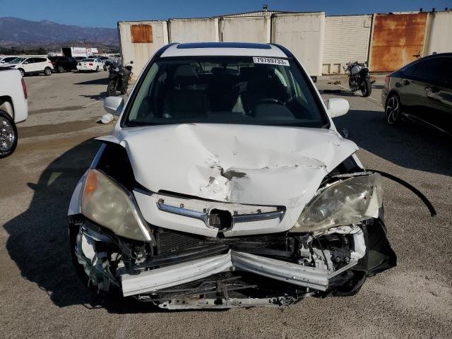 JHLRE38768C025901 - 2008 HONDA CR-V EXL WHITE photo 5