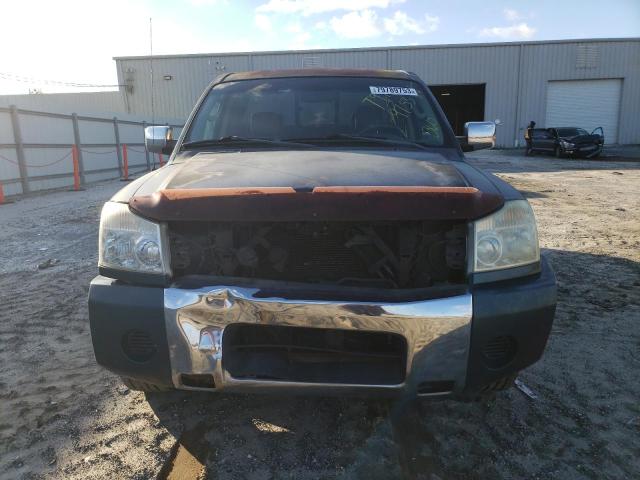 1N6AA06A54N585844 - 2004 NISSAN TITAN XE BLUE photo 5