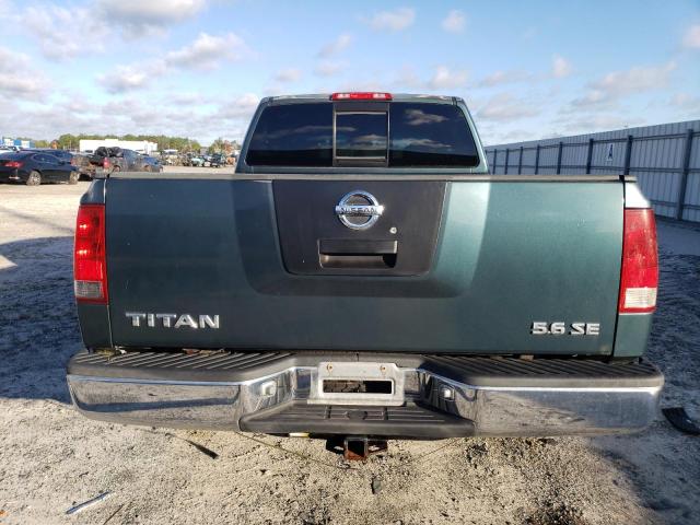 1N6AA06A54N585844 - 2004 NISSAN TITAN XE BLUE photo 6