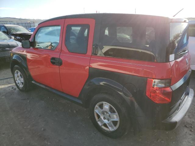 5J6YH18316L009727 - 2006 HONDA ELEMENT LX RED photo 2