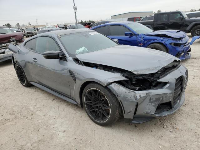 WBS43AZ0XPCM48068 - 2023 BMW M4 COMPETITION GRAY photo 4