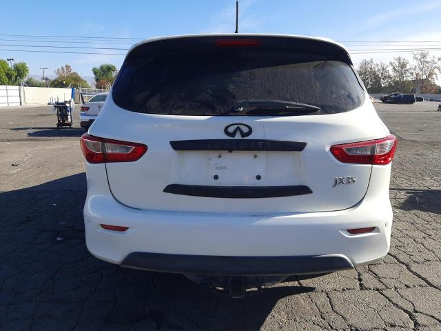 5N1AL0MMXDC303103 - 2013 INFINITI JX35 WHITE photo 6