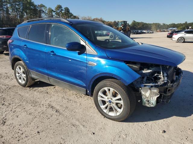 1FMCU0GD0JUD39034 - 2018 FORD ESCAPE SE BLUE photo 4