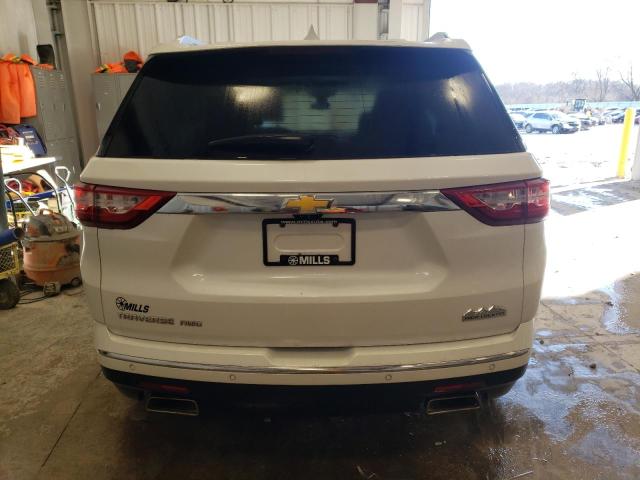 1GNEVKKW0JJ183049 - 2018 CHEVROLET TRAVERSE HIGH COUNTRY WHITE photo 6