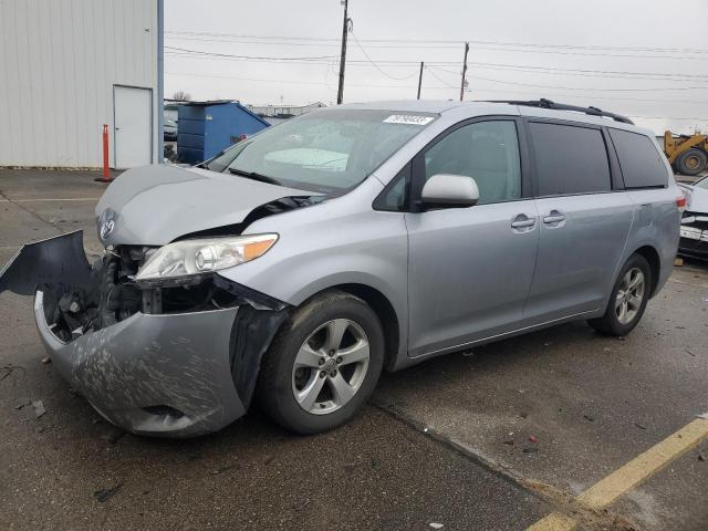 5TDKK3DC1DS363600 - 2013 TOYOTA SIENNA LE SILVER photo 1