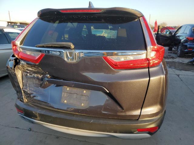 7FARW1H82HE010021 - 2017 HONDA CR-V EXL GRAY photo 6