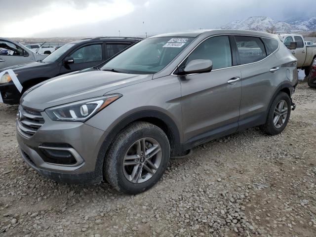 5NMZTDLB3HH036568 - 2017 HYUNDAI SANTA FE S GRAY photo 1