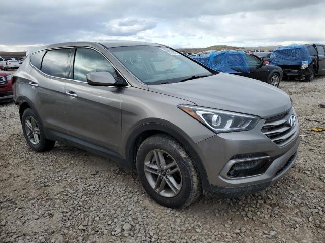 5NMZTDLB3HH036568 - 2017 HYUNDAI SANTA FE S GRAY photo 4