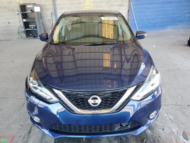 3N1AB7AP8GY318082 - 2016 NISSAN SENTRA S BLUE photo 5