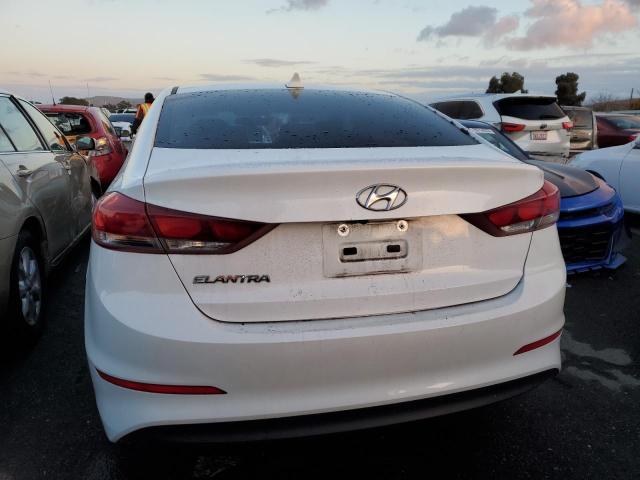 5NPD84LFXHH044880 - 2017 HYUNDAI ELANTRA SE WHITE photo 6