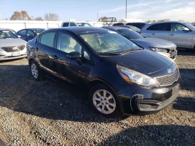 KNADM4A3XD6125044 - 2013 KIA RIO LX BLACK photo 4