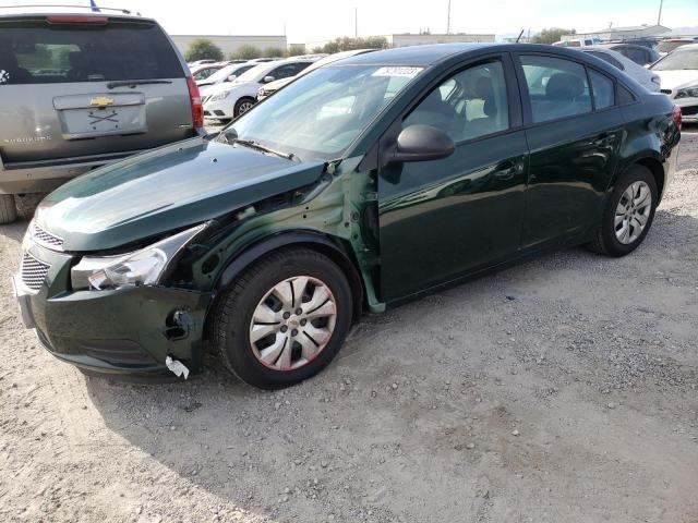 1G1PB5SGXE7268755 - 2014 CHEVROLET CRUZE LS GREEN photo 1