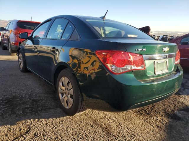 1G1PB5SGXE7268755 - 2014 CHEVROLET CRUZE LS GREEN photo 2