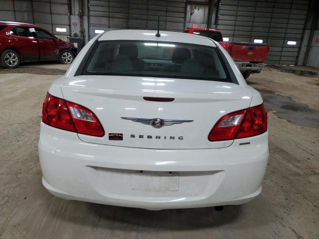 1C3CC4FB1AN187312 - 2010 CHRYSLER SEBRING TOURING WHITE photo 6