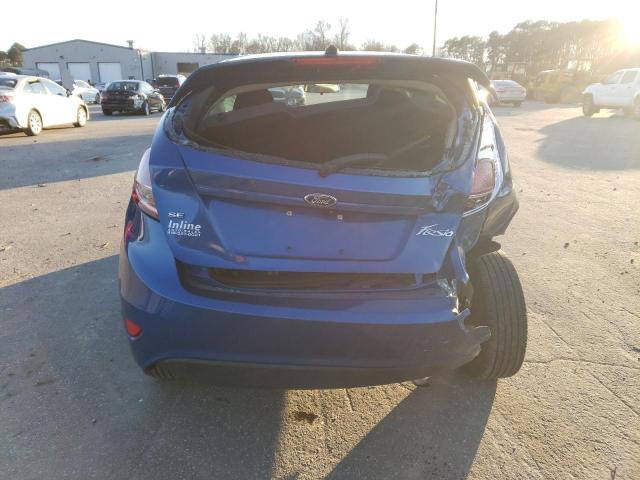 3FADP4EJ3KM161857 - 2019 FORD FIESTA SE BLUE photo 6