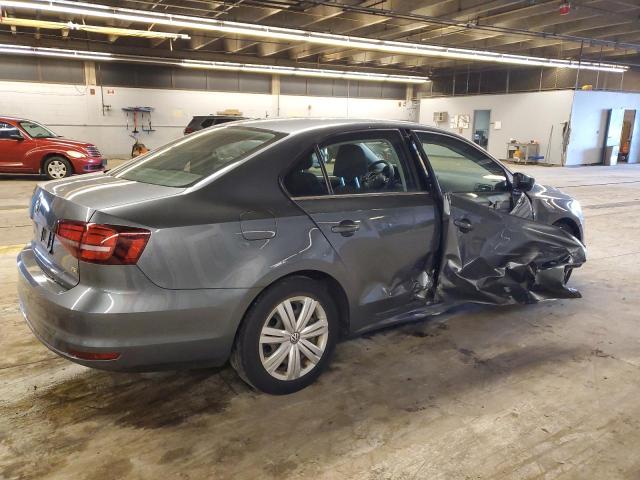 3VW2B7AJ6HM281326 - 2017 VOLKSWAGEN JETTA S GRAY photo 3