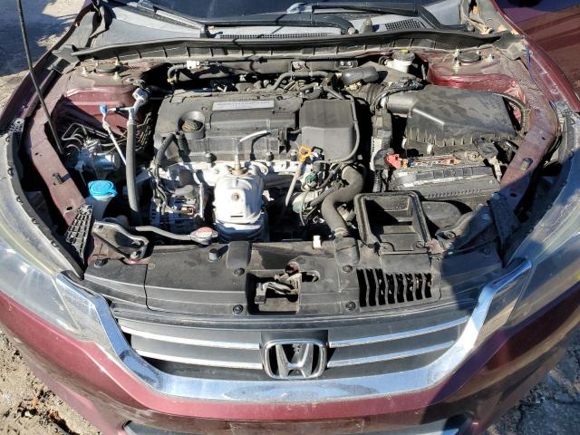 1HGCR2F37EA134328 - 2014 HONDA ACCORD LX BURGUNDY photo 11