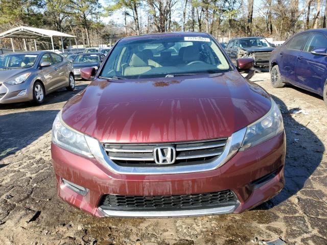 1HGCR2F37EA134328 - 2014 HONDA ACCORD LX BURGUNDY photo 5