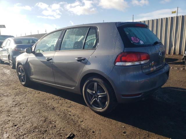 WVWDB7AJXEW001415 - 2014 VOLKSWAGEN GOLF GRAY photo 2