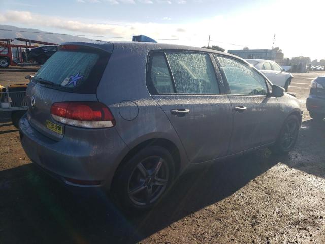 WVWDB7AJXEW001415 - 2014 VOLKSWAGEN GOLF GRAY photo 3