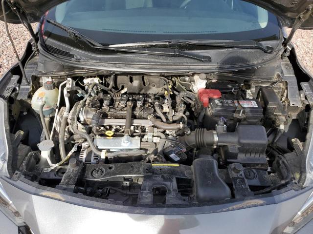 3N1CN8DV3ML909655 - 2021 NISSAN VERSA S GRAY photo 11